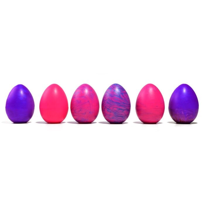 Sinnovator Eggs Platinum Silicone Kegel Balls (Set of 6) 3 Sizes